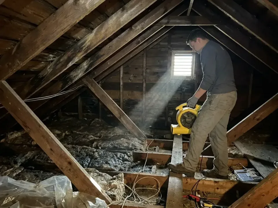 attic-water-damage-drying-proc-007 — frequently asked questions, Emergency Water Extraction & 24/7 Flood Response in Brent,…